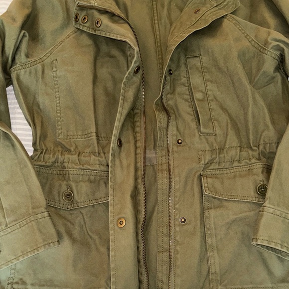 Madewell Olive Green Field Jacket - Picture 3 of 5
